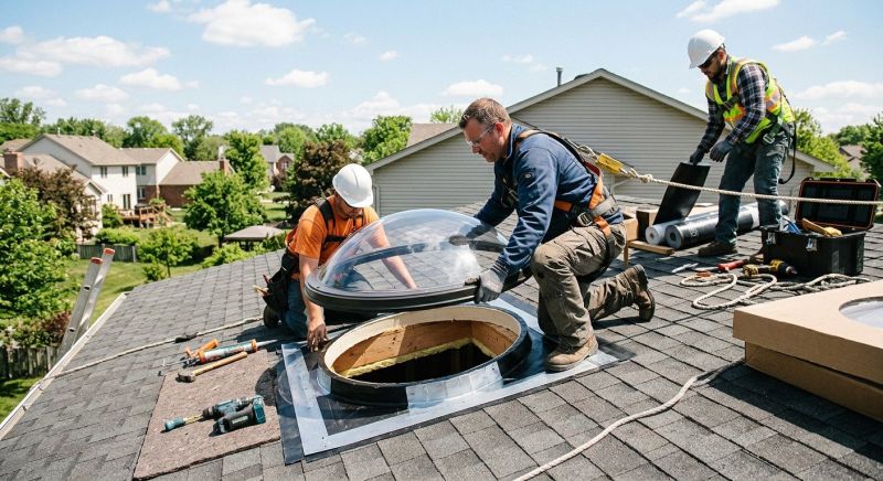 Dome Skylight Replacement in Kent, WA