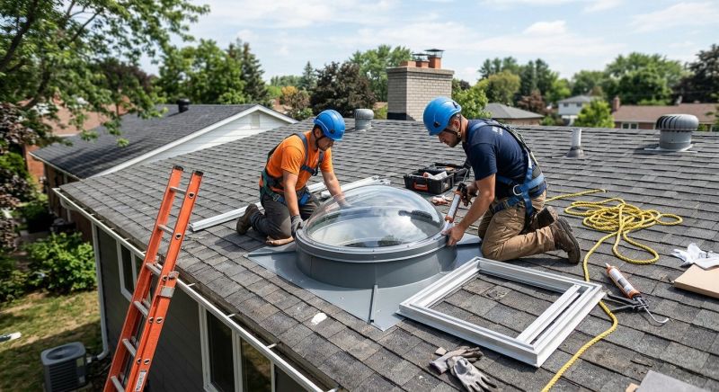 Dome Skylight Replacement in Napa, CA