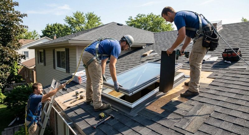 Roof Skylight Installation in Marin County, CA