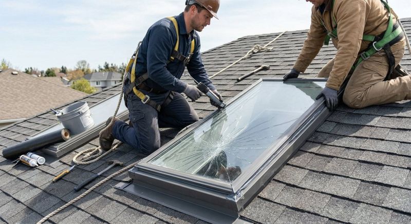 Skylight Glass Repair in Puyallup, WA