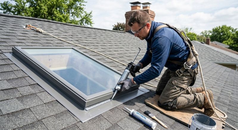 Skylight Leak Repair in Gig Harbor, WA