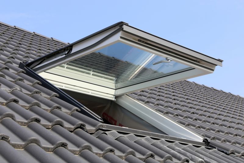 Repaired Skylight with Sealant